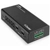 Lindy 70623 convertitore audio Nero (2ch DanteÃ‚Â® to Analog Audio - Decoder - W