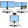 Ergotron WorkFit Convert-to-Single HD Kit from Dual or LCD & Laptop 76,2 cm [30]
