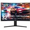 piXL GS32QIDPHA Monitor PC 81,3 cm [32] 2560 x 1440 Pixel Dual QHD LED Nero (piX