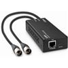 Lindy 70619 convertitore audio Nero (2ch DanteÃ‚Â® to XLR Audio - Decoder - Warr