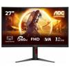 AOC G4 C27G4Z2 Monitor PC 68,6 cm [27] 1920 x 1080 Pixel Full HD LCD Nero, Rosso
