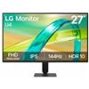 LG 27IN IPS [1920X1080] 5MS 16:9 1300:1 250CD/M2 HDMI Monitor PC 68,6 cm [27] 19