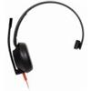HP Poly Cuffie monoaurali Poly Blackwire 5210 con connettore USB-C + spina da 3,