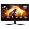 AOC G4 C32G42ZE Monitor PC 80 cm [31.5] 1920 x 1080 Pixel Full HD LED Nero, Ross