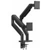 Digitus Supporto per due monitor, 2x 45, 2x 20 kg (Digitus Dual Monitorhalterung