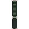 Apple Alpine Loop verde scuro [49 mm] - Medium - Titanio naturale (*APPLEWATCH 4