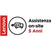 Lenovo 5 Year Onsite Support [Add-On] 5 anno/i (5Y ONSITE UPGRADE FROM 1Y ONSITE