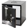 Intellinet 711692 rack 6U Da parete Nero (NETWORK CABINET 10IN WALL MOUNT - -6U