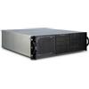Inter-Tech 3U-30248 Supporto Nero, Acciaio inox (3U-30248 Rack Black, - Stainles