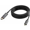 Vision TC 10MUSBCHDMI+/BL cavo e adattatore video 10 m USB tipo-C HDMI tipo A [S