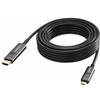 Vision TC 15MUSBCHDMI+/BL cavo e adattatore video 15 m USB tipo-C HDMI tipo A [S