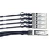 Atgbics Dell compatible Direct Attach Copper Breakout Cable 100GBase-CU QSFP28 to 4x25GB