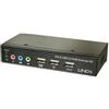 Lindy 39377 switch per keyboard-video-mouse [kvm] Nero (Kvm Switch Black - Warra
