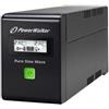 PowerWalker VI 800 SW gruppo di continuitÃ [UPS] A linea interattiva 0,8 kVA 48