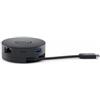 DELL Mobile Adapter DA300 Cablato USB 3.2 Gen 2 [3.1 Gen 2] Type-C Nero (Mobile