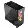 Corsair 4500X LX-R RGB Tempered Glass Mid-Tower, Black Midi Tower Nero (CORSAIR