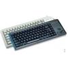 CHERRY G84-4400, USB tastiera Nero (SLIM LINE KEYBOARD USB WITH - TRACKBALL AZ)