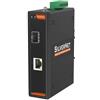 SilverNet SIL 73101P convertitore multimediale di rete Interno 1000 Mbit/s Nero