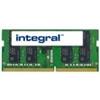 Integral 16GB LAPTOP RAM MODULE DDR4 3200MHZ PC4-25600 UNBUFFERED NON-ECC SODIMM 1.2V 1GX