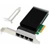 Microconnect MC-PCIEX4-I226-T4 scheda di rete e adattatore Interno Ethernet 2500