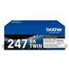 Brother TN-247BKTWIN cartuccia toner 2 pz Originale Nero (TN247 BLACK TONER TWIN