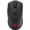 MSI VERSA 300 ELITE WIRELESS Mouse Ergonomico Ottico Bluetooth Nero
