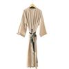 Fatto a mano Kimono In Seta Vintage Da Donna Accappatoio Pigiama Kaftan Copricostume