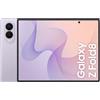 Samsung Galaxy Z Fold8 , 512GB, Lavender, Nuovo formato, Rapporto Display Esterno 10:16 - Interno 4:3, Processore Potente, 4800 mAh, RAM 12GB, Camera