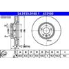 ATE 24.0133-0100.1 - Disco freno singolo anteriore ventilato 433100