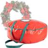 Elf Stor Premium Red Holiday Christmas Wreath Storage Bag for 60 cm inch Wreaths