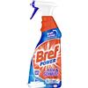 Bref Power contro il calcare e lo sporco, detergente anticalcare da 750 ml, flacone spray per una pulizia igienica ad azione immediata