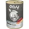 Oasy Dog GRAIN FREE Adult MEDIUM-LARGE - Tocchetti Di Bufalo 400G, Singola unità