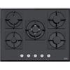 Franke FHNS 705 4G TC BK C Incasso Gas Nero