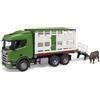 SCANIA super 560R trasporto bestiame con 1 mucca - BRUDER 3548