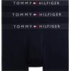 Tommy Hilfiger Uomo Pantaloncino Boxer Confezione da 3 Trunks in Cotone