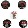Deicide 'Deicide' Badge Set, no-colour, no-size