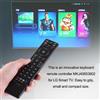 OEM Telecomando di ricambio per Smart TV, compatibile, nero