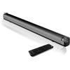 Selius Soundbar da 100 Watt, Bluetooth, HDMI, con finitura metallica, ideale per creare un sistema audio surround per la TV (94 cm)