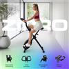 Selius Cyclette pieghevole - Resistenza magnetica con 8 livelli - 16,5 kg - Ideale per l'allenamento cardio a casa