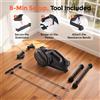 Selius Mini cyclette con 16 livelli di resistenza - Pedana magnetica silenziosa per uso domestico e in ufficio