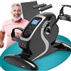 Selius Mini cyclette 2-in-1 per braccia e gambe, con 12 velocità