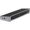 StarTech Docking Station USB-A Triplo, 2x DP 4K e HDMI, Hub 5 Porte, GbE | Triplo Monitor 4K, Ethernet Gigabit RJ45, Per laptop