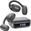 TOZO OpenEgo Cuffie Bluetooth 5.3 com ORIGX Acustica Ultraleggero | Auricolari Open Ear, 16.2mm Controllore, ENC Chiamata, EQ Regolazione, Comfort Garantito per Corsa, Viaggi e Ufficio