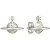 Vivienne Westwood [Vivienne Westwood] Orecchini a sfera SOLIDI da donna in ottone nuovo modello...