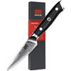 SHAN ZU Coltello Spelucchino da Cucina Damasco Sbucciatore Frutta 9,5cm | 67 Str