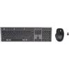 Hp Set tastiera e Mouse Hp 720 Multi wireless USB Ottico 4000Dpi 10 tasti Grigio-Nero [9T5A9AA]