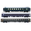 RIVAROSSI HR4410 Scala HO Set tre carrozze Exp 234/235 Roma-Vienna Pistoiesi