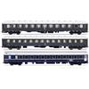 RIVAROSSI HR4411 Scala HO Set tre carrozze Exp 234/235 Remus Roma-Vienna