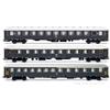RIVAROSSI HR4412 Scala HO Set tre carrozze Exp 234/235 Remus Roma-Vienna UIC FS