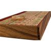 Terrapin Set Mah Jong In Legno Marrone Fatto A Mano Thailandese Fair Trade